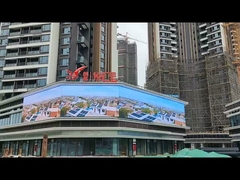 250 mm x 125 mm Modulgröße Transparente LED-Plakate für Außenwerbung